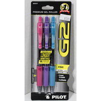 Pens - G2 Fine Tip 0.7mm Count:3