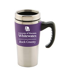 Travel Mug - Full University Name over Rock County