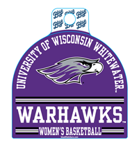 Sticker - 3.5" Warhawks Womens Basketball