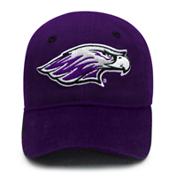 Hat - Purple with Large Embroidered Mascot