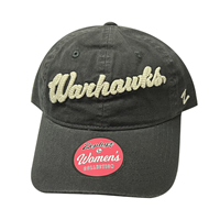 Hat - Women's Zephyr Raised Stitch Adjustable Hat with Script Warhawks and Mascot on back