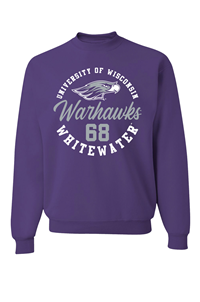 Freedomwear Crewneck Sweatshirt with Full Uni Circle Design and Mascot