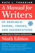Image of Manual For Writers: Research Pap, Theses, Etc