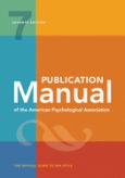 Image of Publication Manual Of Apa  (Purchase)