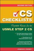 CS Checklists: Portable Review for the USMLE Step 2 CS (Clinical Skills Exam)