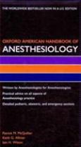 Oxford American Handbook of Anesthesiology Bundle. Includes Handbook and CD-ROM for PDA