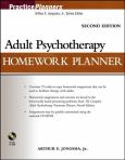 Adult Psychotherapy Homework Planner. Text with CD-ROM for Windows