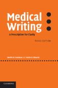 Medical Writing: A Prescription for Clarity: A Self-Help Guide to Clearer Medical English