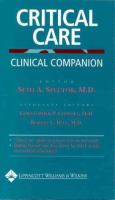 Critical Care: Clinical Companion