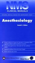 Clinical Manual of Anesthesiology
