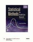 Statistical Methods for Health Care Research. With Online Articles. Text with CD-ROM for Windows