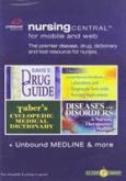 Nursing Central for Mobile (PDA) and Web: The Premier Disease, Drug, Dictionary and Test Resource for Nurses. Includes 4 Titles of Online or Wireless Access for 12 Months