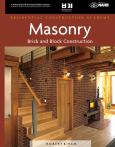 Workbook to Accompany Residential Construction Academy: Masonry: Brick and Block Construction