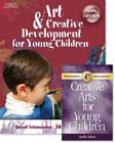 Art and Creative Development for Young Children Package. Text with Professional Enhancement Booklet