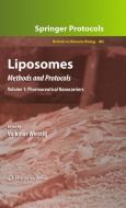 Liposomes: Methods and Proctocols, Volume 1: Pharmaceutical Nanocarriers