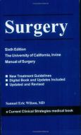 Surgery: The University of California, Irvine Manual of Surgery