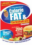 Calorie King: Calorie, Fat & Carbohydrate Counter. Larger Print Edition