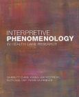 Interpretative Phenomenology in Health Care Research