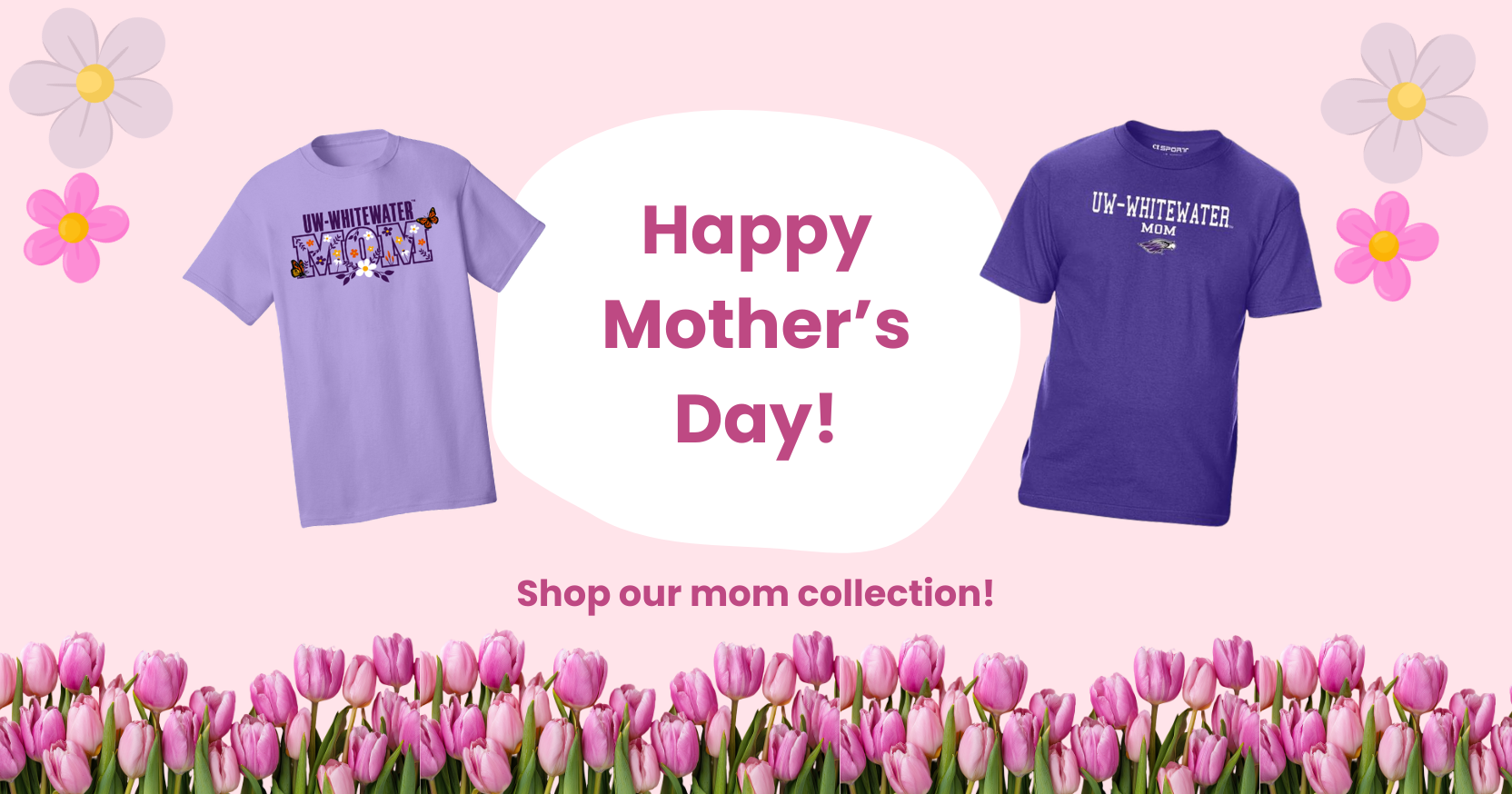 Mother's Day Web Banner shop mothers day