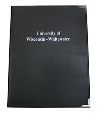 Samsill Padfolio with UW-W in Silver