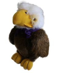 MCM Plush Bird with UW-W bandana