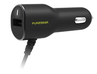 Car Charger - PureGear Car Charger with USB Port and Micro USB Connector
