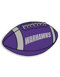 CDI Corp Decal Football