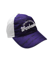 Hat - 2 Color with Raised Embroidery UW-Whitewater over Warhawks