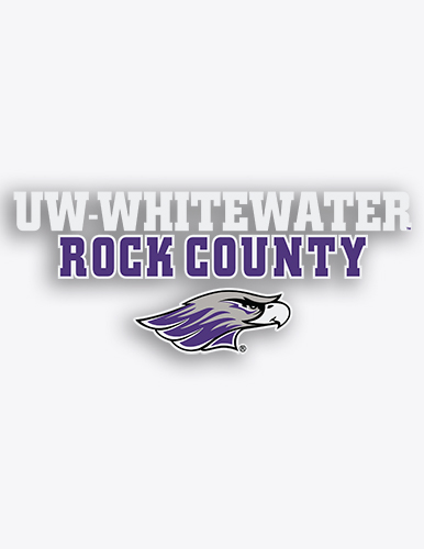 Decal - UW-Whitewater over Rock County