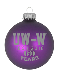 R.F.S.J Purple Ornament UW-W 1868-2018 150 Years