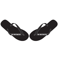 Neil Black Flip Flops UW-Whitewater