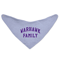 College Kids Bandana Bib Warhawk Family