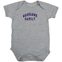 College Kids Onesie Warhawk Family