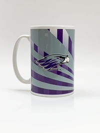 Mug - 18 oz with Mascot on top of Line Design