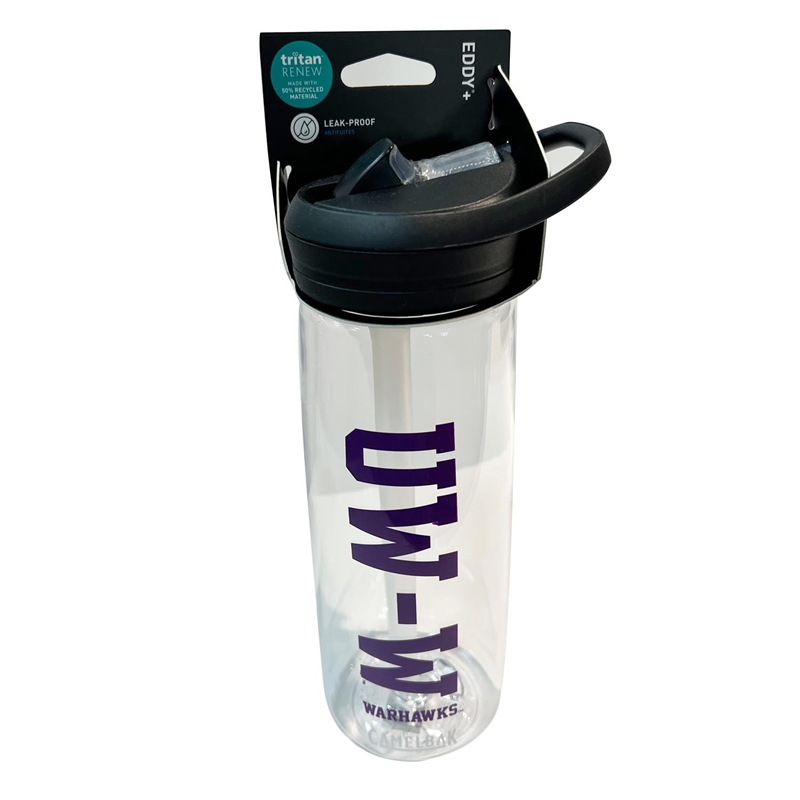 Clear Camelbak Water Bottle w/ logo