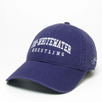Sport Hat - Embroidered UW-Whitewater over Wrestling