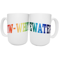 Mug - Ceramic Rainbow Letter