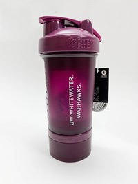 Blender Bottle Plum Pro Stak 22 oz. Bottle with 100cc Jar and Pill Tray