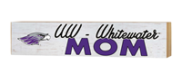 Kindred Hearts UW-Whitewater Mom Weathered Wood Sign