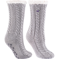 Socks - Cabin Collection Gray Knit