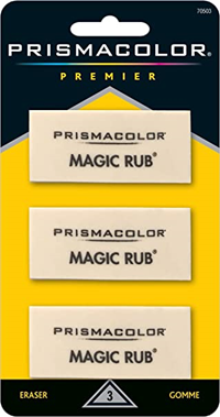 Eraser - Prismacolor Magic Rub Count: 3