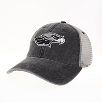 Trucker Hat - 2 Tone with Raised Embroidery Mascot
