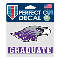 Decal - Mascot over Graduate