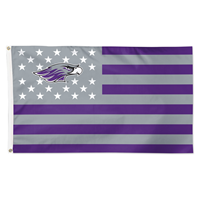 Flag - Mascot over Americana Design