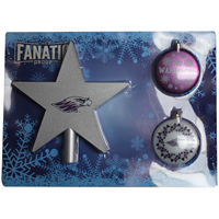 Image of Holiday Set - Silver Star with Ornaments -  1