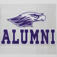 Decal - Mascot over Alumni