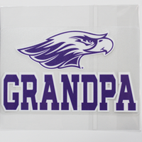 Decal - Mascot over Grandpa