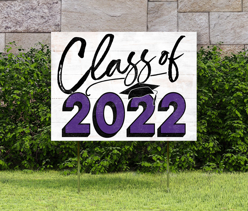 18"x24" Class of 2022 Yard Sign (SKU 106188751)