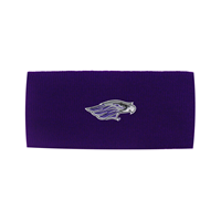Logofit Purple Earband with Patch Logo