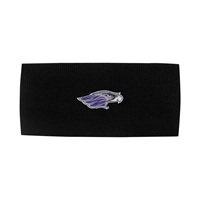 Logofit Black Earband with Patch Logo